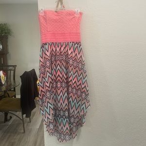 Good condition strapless dress